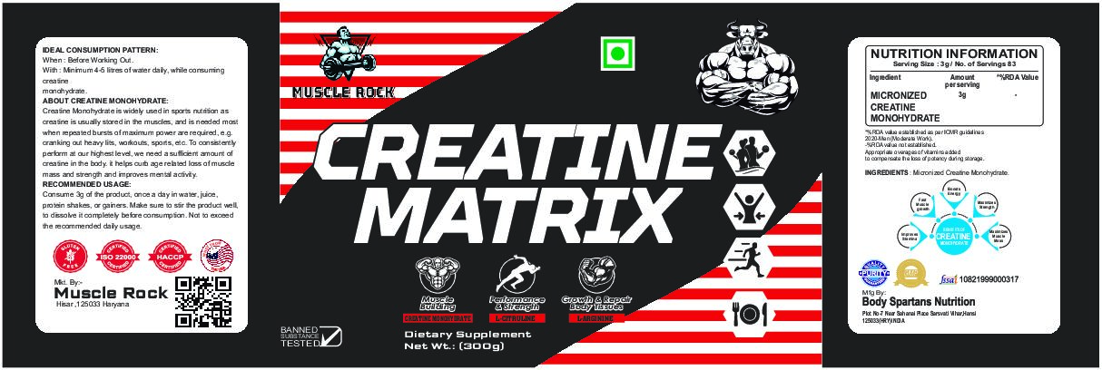 CREATINE MATRIX 300G