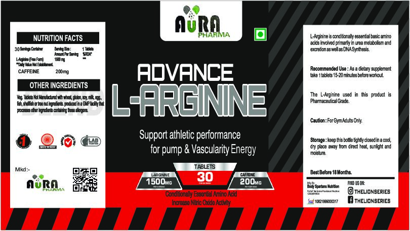 L-ARGININE 30 TAB.