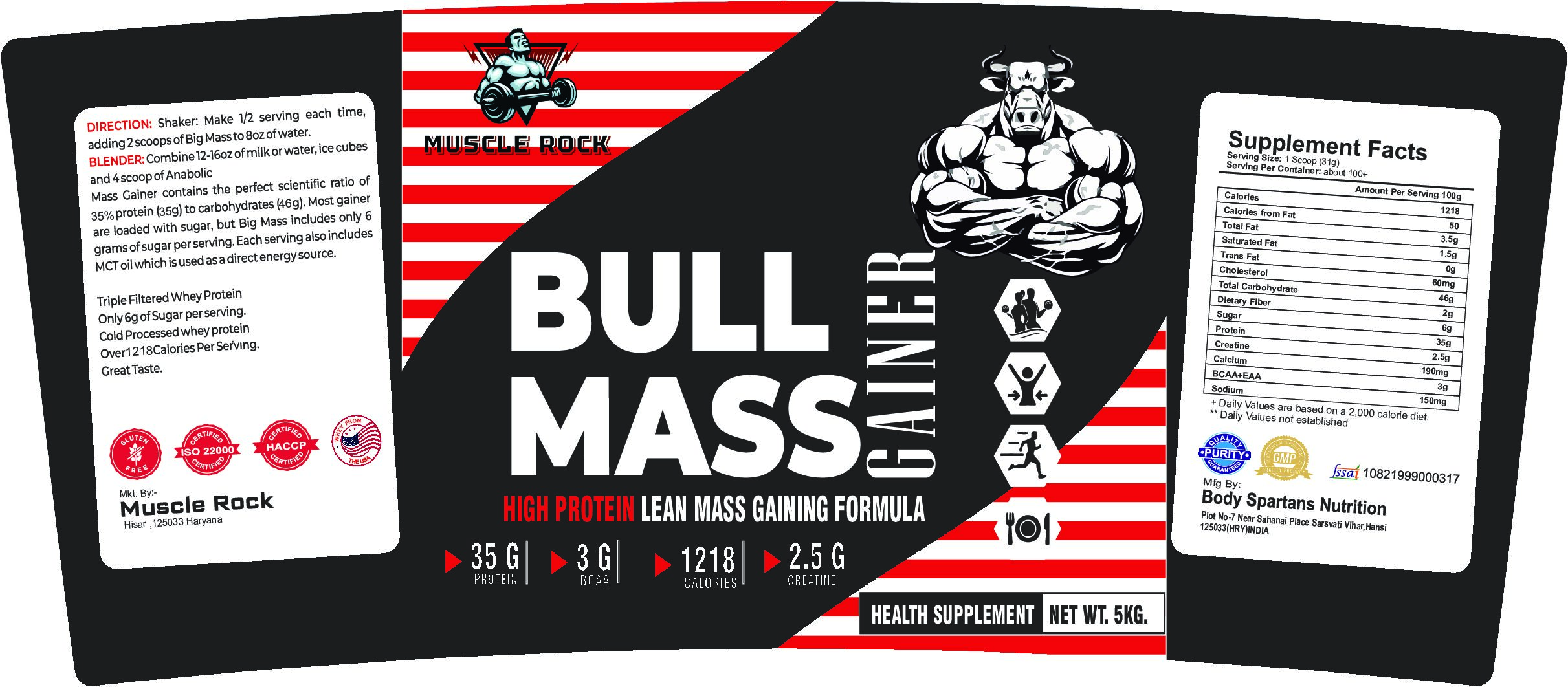 BULL MASS 5KG
